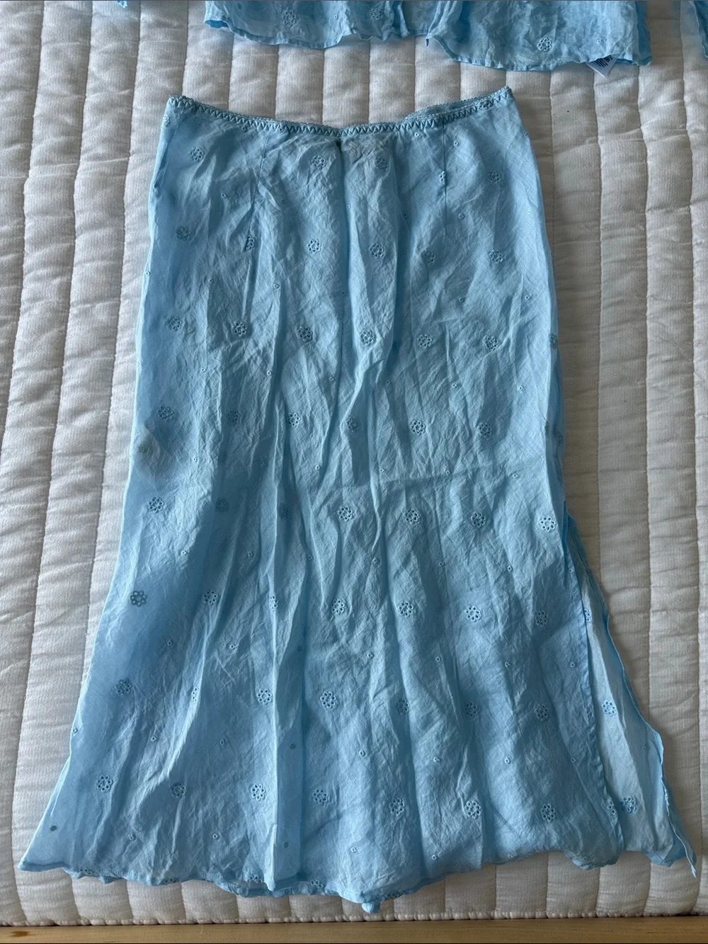 J. Crew See thru cover up set